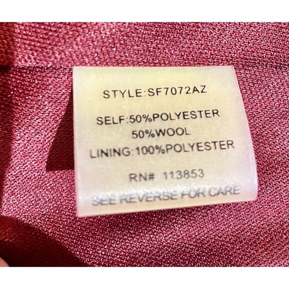 41 Hawthorne A-Line Wool Plaid School Girl Mini Skirt Gray Blue Red Size S - Picture 4 of 8